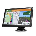GPS Navigation for Car, 2025 Map 7 inch Touch Screen Car GPS 256-16GB, Voice Turn Direction Guidance, Support Speed and Red Light Warning, Pre-Installed North America Lifetime map Free Update