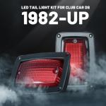 Orle Oko Golf Carts LED Rear Taillights Kit for Club Car DS 1982-Up Golf Cart with 3 Wire Club Car Taillights OEM1017035