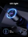 UGREEN 130W USB C Car Charger, Type C Car Charger Adapter Compatible with iPhone 16 16 Plus 16 Pro 16 Pro Max 15 14 13 12, Galaxy S24 S23 Ultra, iPad, MacBook, and More