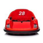 12V Ride On Bumper Car for Kids Ride on Toy Gifts Toddlers Electric Bumping Car with Remote Control, Battery Display, 360 Degree Spin, LED Lights, Music, Red