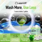 Nanoskin BUBBLE BATH Foaming Car Wash Shampoo 5 Gallons - Works with Foam Cannon, Foam Gun, Bucket Washes, Car Soap for Pressure Washer | For Car, Truck, Motorcycle, RV & More | Green Apple Scented