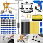 Car Dent Puller Kits,137pc Paintless Dent Removal Tools,Car Dent Repair Kit with Slide Hammer 2 in 1 T-Bar, Adjustable Dent Lifter,Bridge Puller for Auto Body SUV Dings Hail Damage DIY Remover