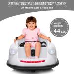 Bumper Cars for Toddlers, Electric Kids Ride On Bumper Car Gift, 12V Battery Car for Kids Remote, 360 Degree Spin, Music and Remote