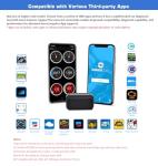 Veepeak OBDCheck BLE+ Bluetooth OBD II Scanner Wireless Car Diagnostic Scan Tool Check Engine Code Reader for iOS & Android