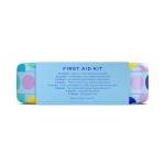 Welly First Aid Kit - Adhesive Bandages in Flexible Fabric and Waterproof, Singe Use Ointments (Triple Antibiotic, Cleansing Wipes and Hydrocortisone) - 70 Count