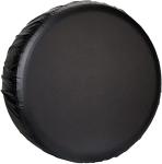 Leader Accessories Universal Spare Tire Cover with Buckle Strap Waterproof for Jeep, Trailer, RV, Truck and All Car Wheel (Black Ultimate, 26"-28" Dia.)
