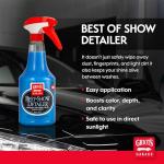 Griot's Garage Best of Show Detailer for Car Detailing, Wipes Away Dust, Fingerprints, and Light Dirt, Improves Paint Gloss and Color Between Washes, 10980, 22oz