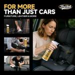 Car Interior Cleaner,Foam/Mist Switch, Auto Interior Detailer, Car Upholstery Cleaner & Protectant for Automotive Dashboards, Leather, Plastic Parts, Glass and Rubber (16oz)