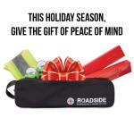 Always Prepared High-Visibility Roadside Emergency Kit for Car - Car Safety Kit w/Reflective Vest, Safety Triangles & LED Light - Perfect Roadside Assistance Kit Gift for New Drivers (4 pc)