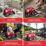 Aoldersson 520 Piece Large First Aid Kit – Emergency Survival Kit for Car, Home, Camping, and Travel – Compact Medical Kit for Roadside Emergencies, Outdoor Adventures, and Everyday Safety