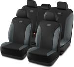 Skechers Car Seat Covers, Work Leather Seat Covers 5-Times Stronger Built-in Webbing, Oxford Fabric Seat Cover Full Sets, Airbag Compatible, Automotive Comfort for Cars, Trucks, SUVs,Grey