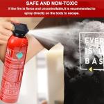 Fire Extinguisher for Home - 6pack Car Fire Extinguisher with Wall Mount, Small A B C K Fire Extinguisher, Water-Based Fire Extinguishers for Car/House/Kitchen/Truck/Marine/Boat/Vehicle/utv/rv