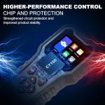 Vehpow OBD2 Scanner, Professional Code Reader for Check Engine Light/Oil Light Reset, Enhanced OBDII Scan Tool, Fast and Accurate Fault Diagnostic Scan Tool for Car 1996+, 2.8'' Color Screen