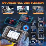 2025 FOXWELL NT614 Elite OBD2 Scanner with 5 Resets ABS Bleeding, SAS Calibration, Oil, EPB, Throttle, Upgrade of NT604 Code Reader Scan Tools, ABS SRS Engine Transmission Battery Test Car Scanner