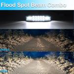 2PCS 5.7-Inch Slim LED Driving Lights