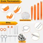 25PC Car Tool Kit with Air Pump & Hook