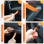 25PC Car Tool Kit with Air Pump & Hook