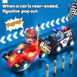 2 Pack Remote Control Bumper Cars for Kids