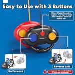 2 Pack Remote Control Bumper Cars for Kids