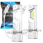 Marsauto H3 LED Fog Light Bulbs, Pack of 2