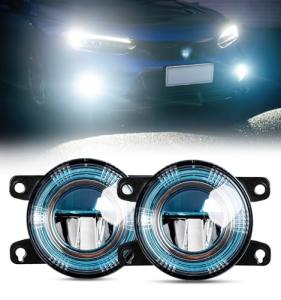 Bright White LED Fog Lights for Honda Models