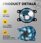 Bright White LED Fog Lights for Honda Models