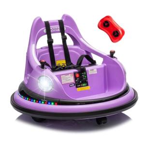 OKYBABY Kids' 12V Remote Control Bumper Car