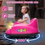 Electric Bumper Car for Kids – 12V Remote Spin