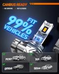 SEALIGHT Yellow LED Fog Light Bulbs - Pack of 2