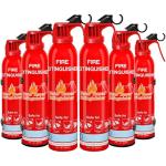 6 Pack Portable Fire Extinguishers for Vehicles