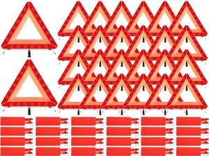 Kanayu Foldable Roadside Emergency Reflective Triangles