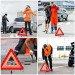 Kanayu Foldable Roadside Emergency Reflective Triangles