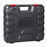 prekull Hand Drill Tool Box Kit with 8V Cordless Drill Set Perfect for Home, Men & Women, Homeowner, Diyer, Handyman, Red, 132 Pieces