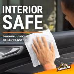 Armor All Car Cleaning Wipes , Wipes for Car Interior and Car Exterior, 50 Wipes Each