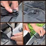 GOOACC 190 Pcs Car Retainer Clips & Fastener Remover - 18 Most Popular Sizes & Applications Auto Push Pin Rivets Set -Door Trim Panel Clips for Toyota, Honda, Nissan, Mazda - Bonus Fastener Remover