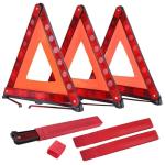 ATP Triangle Warning Frame Triangle Emergency Warning Reflector Safety Kit 3 Pack