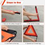 ATP Triangle Warning Frame Triangle Emergency Warning Reflector Safety Kit 3 Pack