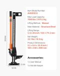 VEVOR Farm Jack, 34" Utility High Lift Farm Jack, 3.18 Ton (7,000 lbs) Capacity Ratcheting Off Road Utility Jacks, Heavy-Duty Lift Jacks with 5.12"-28" Lifting Range for Tractor, Truck, SUV
