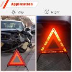 ATP Triangle Warning Frame Triangle Emergency Warning Reflector Safety Kit 3 Pack