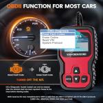 Ancel VD500 OBD2 Scanner Diagnostic Tool for Volkswagen VW Audi Skoda Seat Diagnosis Check Engine Light EPB ABS SRS Code Reader Oil Throttle Position Adaption Brake Pad Reset