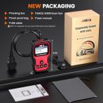 Ancel VD500 OBD2 Scanner Diagnostic Tool for Volkswagen VW Audi Skoda Seat Diagnosis Check Engine Light EPB ABS SRS Code Reader Oil Throttle Position Adaption Brake Pad Reset
