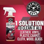 Chemical Guys Total Interior Cleaner & Protectant 2 Pack 16 oz Each Black Cherry Scent All-in-One Interior Cleaner for Leather, Vinyl, Plastic, Glass, Carpet & More