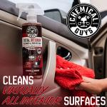 Chemical Guys Total Interior Cleaner & Protectant 2 Pack 16 oz Each Black Cherry Scent All-in-One Interior Cleaner for Leather, Vinyl, Plastic, Glass, Carpet & More