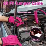 CALBEAU Roadside Emergency Car Kit for Vehicles, Pink Emergency Roadside Assistance kit with Car First Aid Kit, Thoughtful Car Emergency Kit for Women, Men, New Drivers and Adventurers Gifts