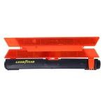 Goodyear Collapsible Safety Triangle GY3021 Reflective Portable Roadside Car Warning with Weighted Base - Orange