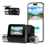 70mai 2.7K Dash Cam Front and Rear A500S, Dual Dash Camera for Cars, Dashcam with APP, Sony IMX335, ADAS, Built-in WiFi GPS, 2'' IPS Screen, WDR, Night Vision, 24/7 Parking Mode, Loop Recording