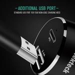 Type C Car Charger, Nekteck USB Adapter with 45W Power Delivery and 12W A Port Compatible with iPhone, iPad, MacBook, Galaxy, Google Pixel, 3.3ft Cable Included, NOT Ideal for Note10+PPS