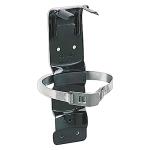 Kidde Fire Extinguisher Mount, Metal Strap Bracket, Heavy Duty, Compatible 5-Pound Fire Extinguishers, Black