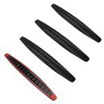 4 Packs Car Bumper Protector Strip,Front and Back Corner Bumper Guard for Car Anti Collision Strips,Universal Bumper Protector Trim Tape 40x5CM (Black)