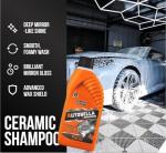 AUTOBELLA Car Shampoo 1000ml – Concentrated Foaming Auto Shampoo with Neutral pH, Powerful Degreaser & Self-Drying Formula, No-Residue Car Wash Soap for Cars, SUVs & Motorcycles, Made in Italy.